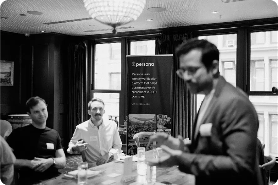 Presenting Persona findings to group of execs